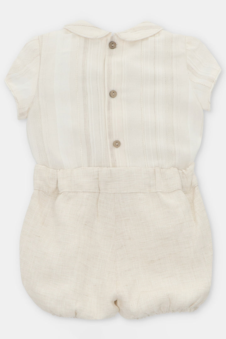 Martín Aranda PREORDER "Reginald" Cream Shirt & Jam Pants | Millie and John