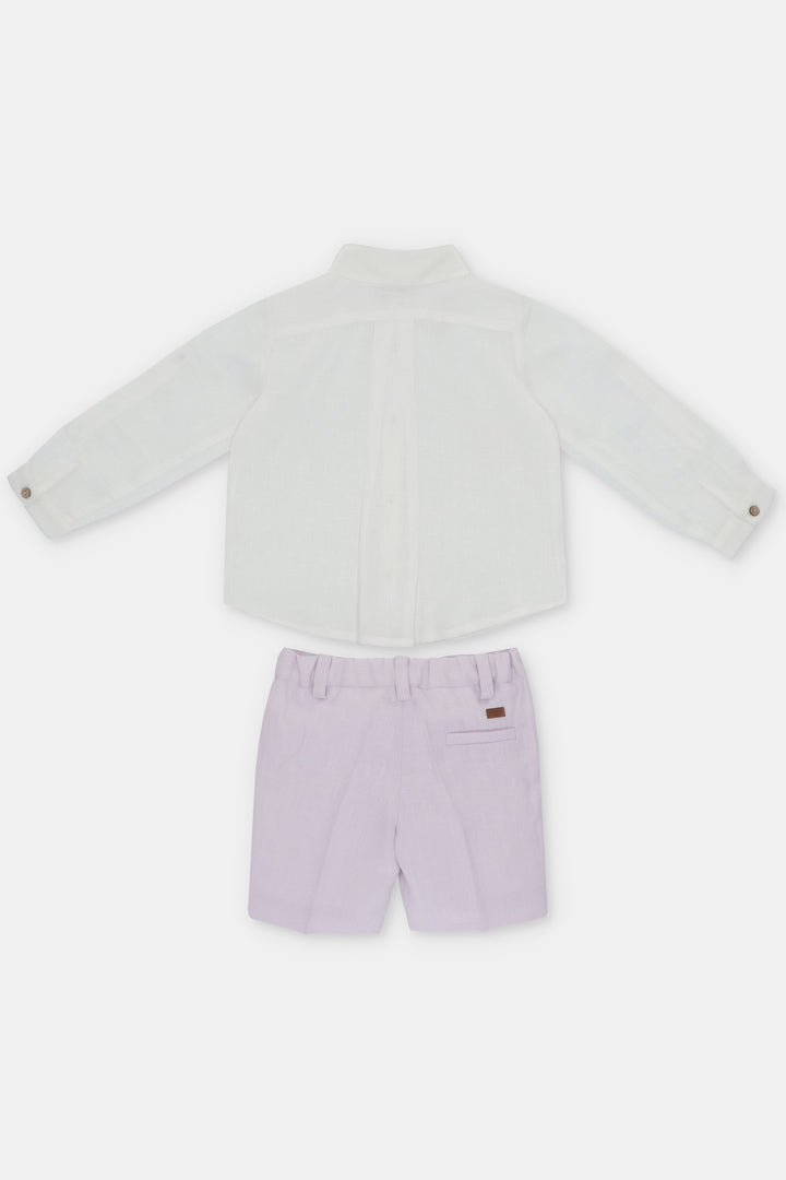 Martín Aranda "Wilbur" Lavender Shirt & Shorts | Millie and John