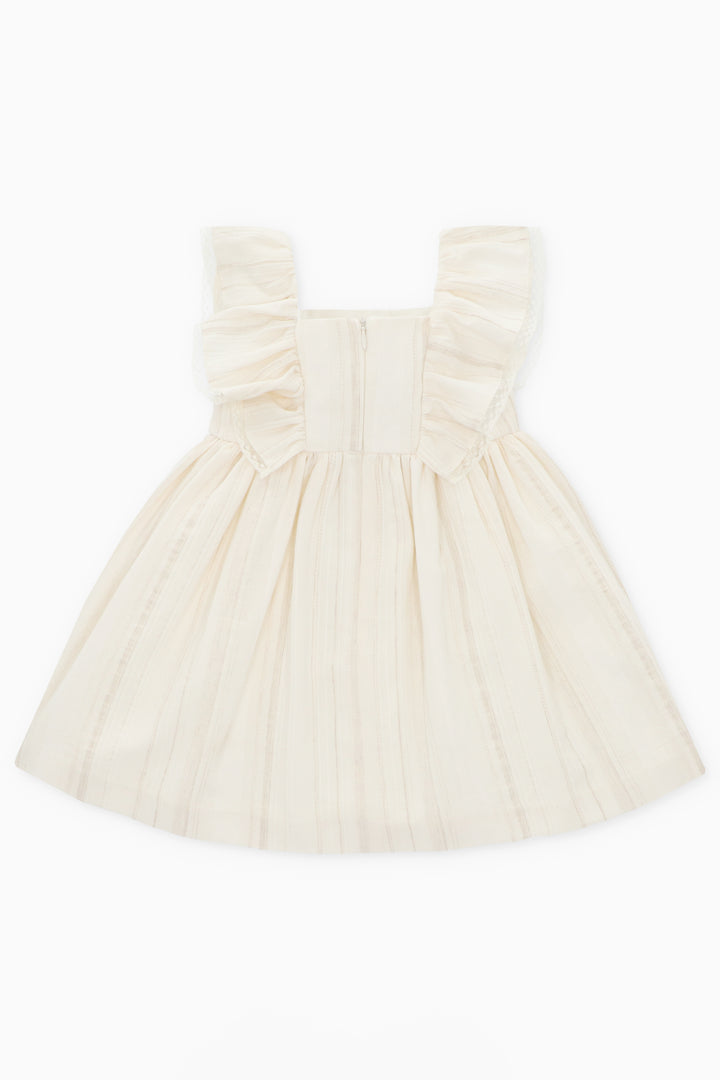 Martín Aranda "Macie" Cream Dress | Millie and John