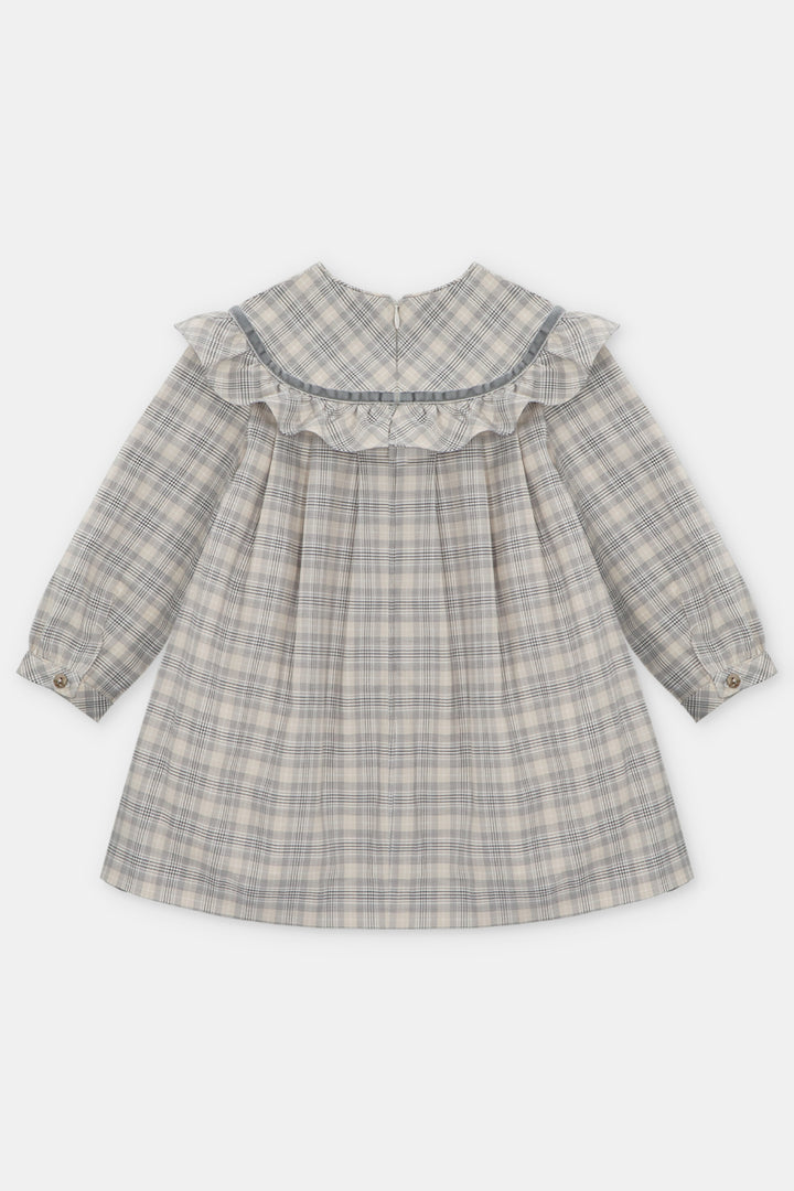 Martín Aranda "Violet" Stone Tartan Dress | Millie and John