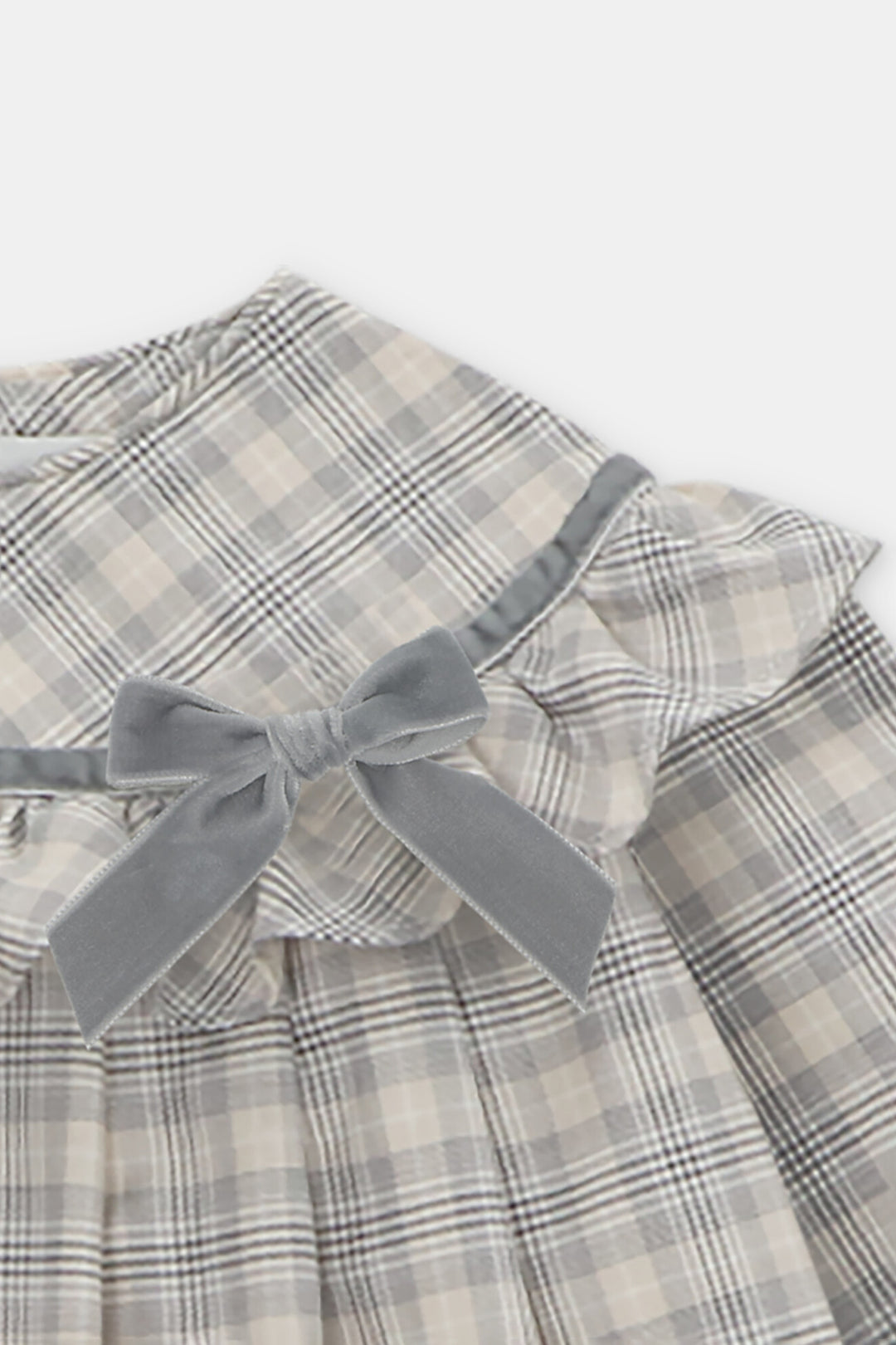 Martín Aranda "Violet" Stone Tartan Dress | Millie and John