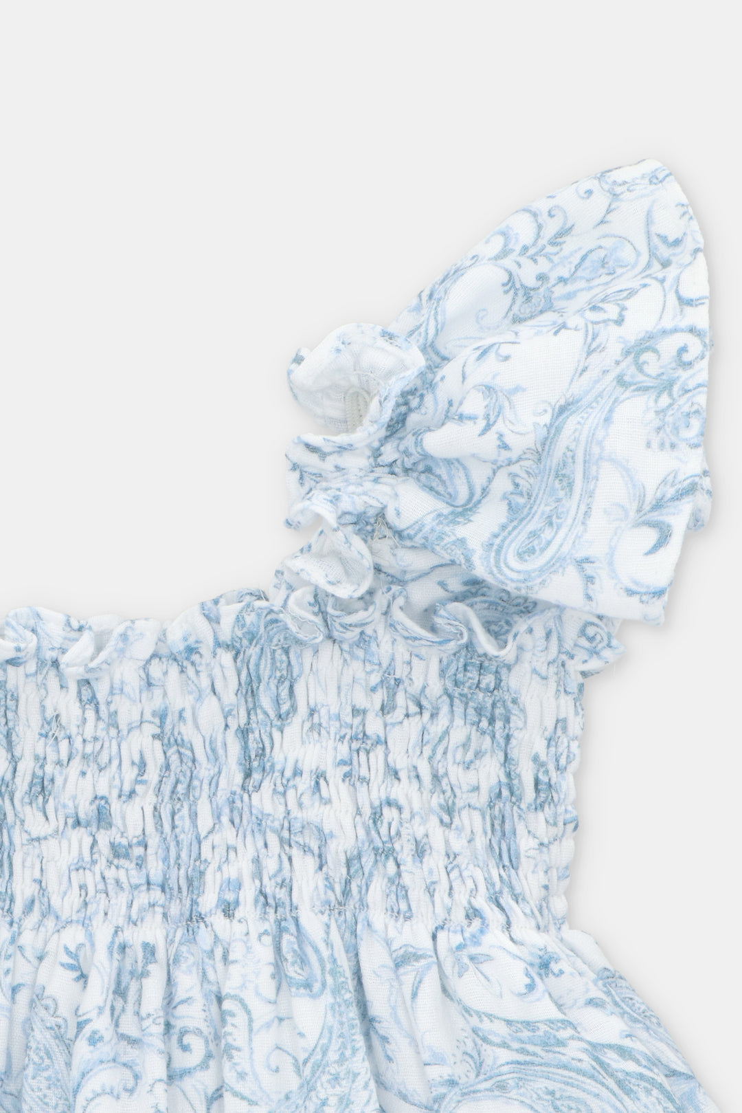 Martín Aranda "Winifred" Blue Paisley Dress | Millie and John