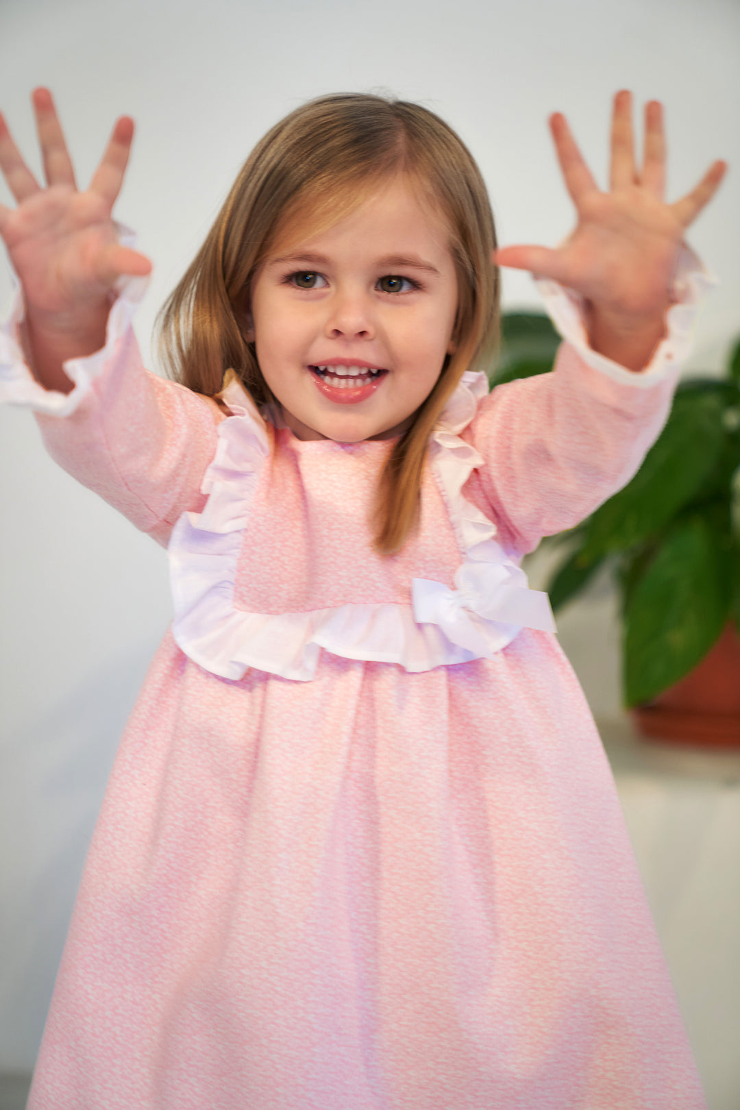 Rapife "Juliet" Pink Floral Dress | Millie and John