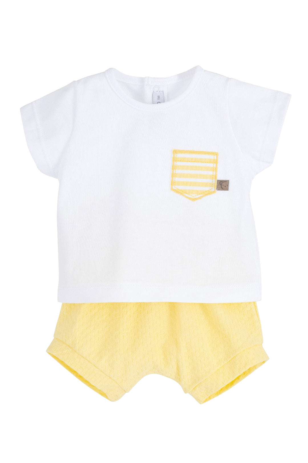 Calamaro "William" Lemon Striped Top & Jam Pants | Millie and John