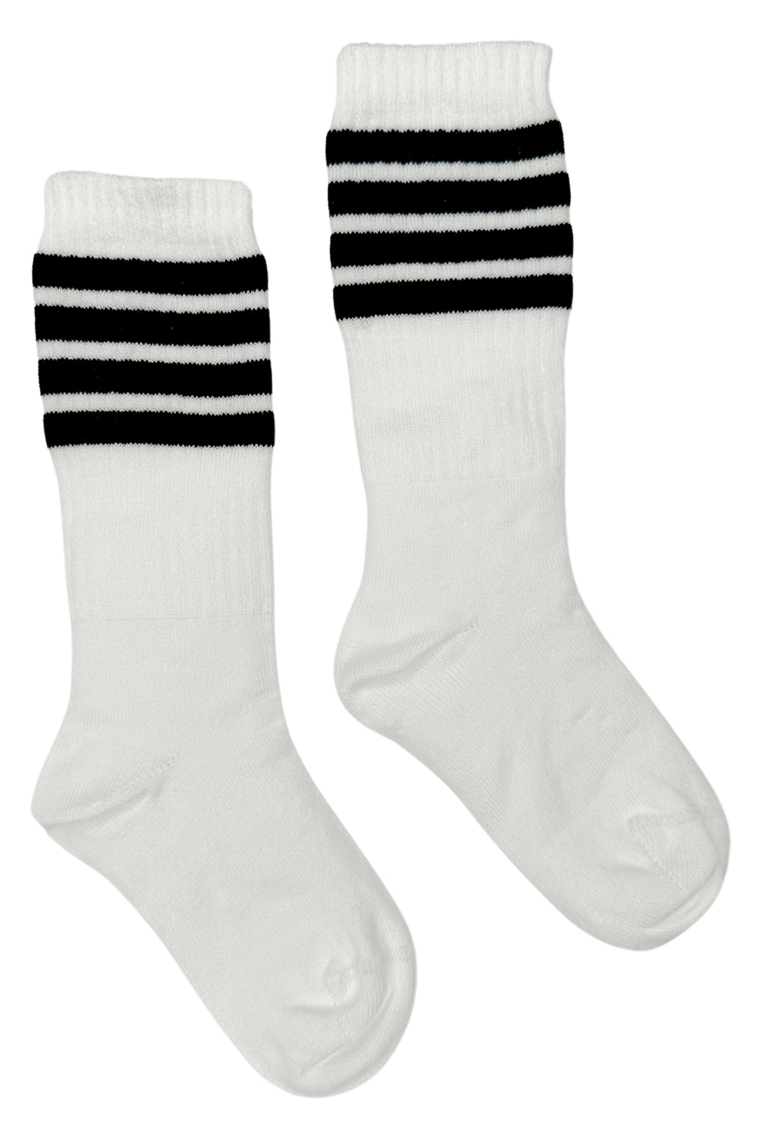 Meia Pata Black Stripe Knee High Sport Socks | Millie and John
