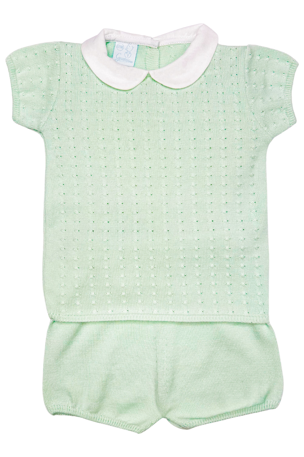 Granlei "Harry" Mint Knit Top & Shorts | Millie and John