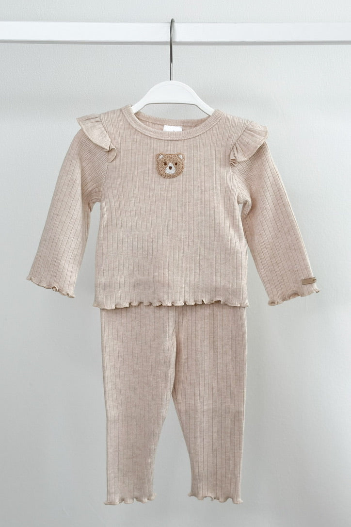 Jamiks "Briar" Ribbed Teddy Top & Leggings | Millie and John