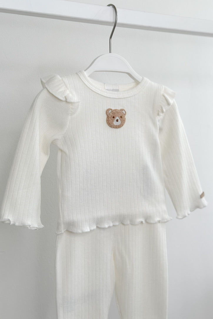 Jamiks "Briar" Ribbed Teddy Top & Leggings | Millie and John