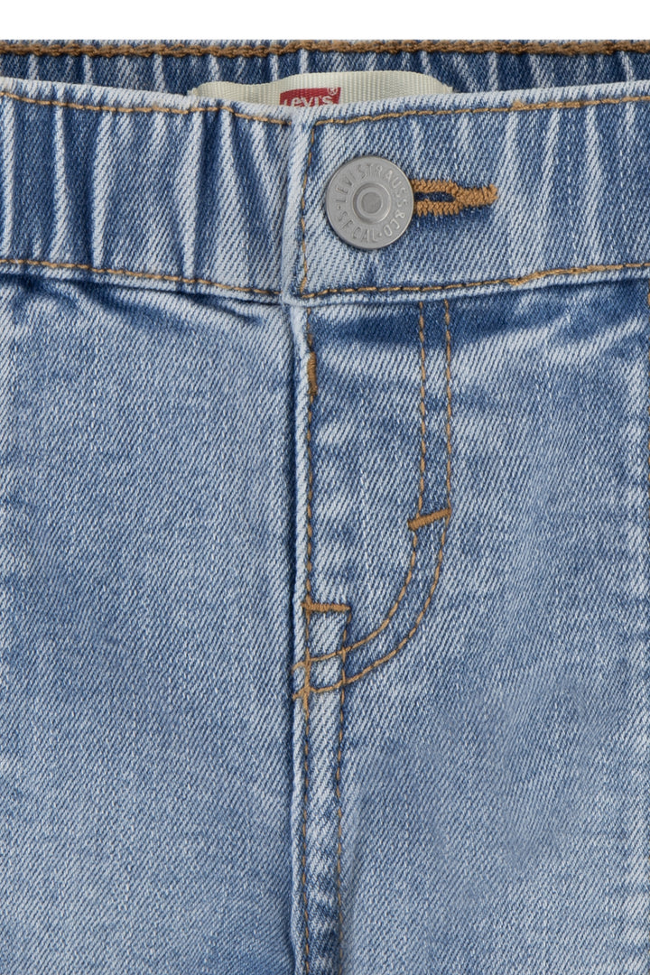 Levi's® Sunshine Yellow Bear T-Shirt & Denim Shorts | Millie and John