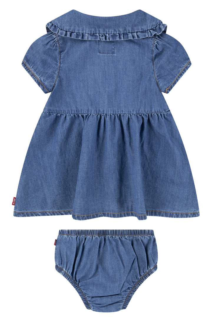 Levi's® Denim Chambray Button-Down Dress & Bloomers | Millie and John