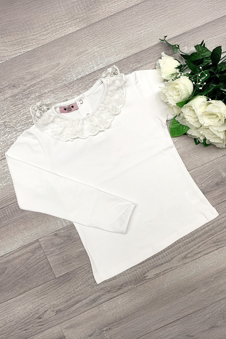 Phi Luxury Italian Lace Top | Millie and John