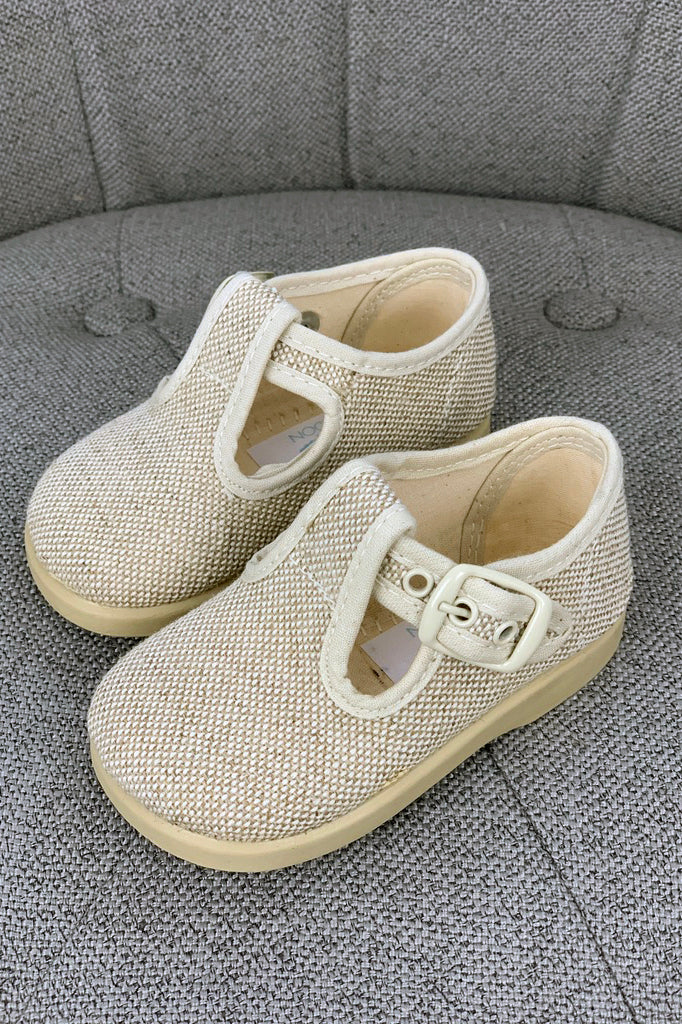 Sardon Linen Canvas Shoes | Millie and John