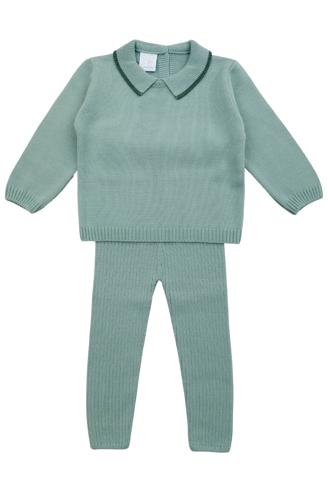Granlei "Bodhi" Sage Green Knit Top & Leggings | Millie and John