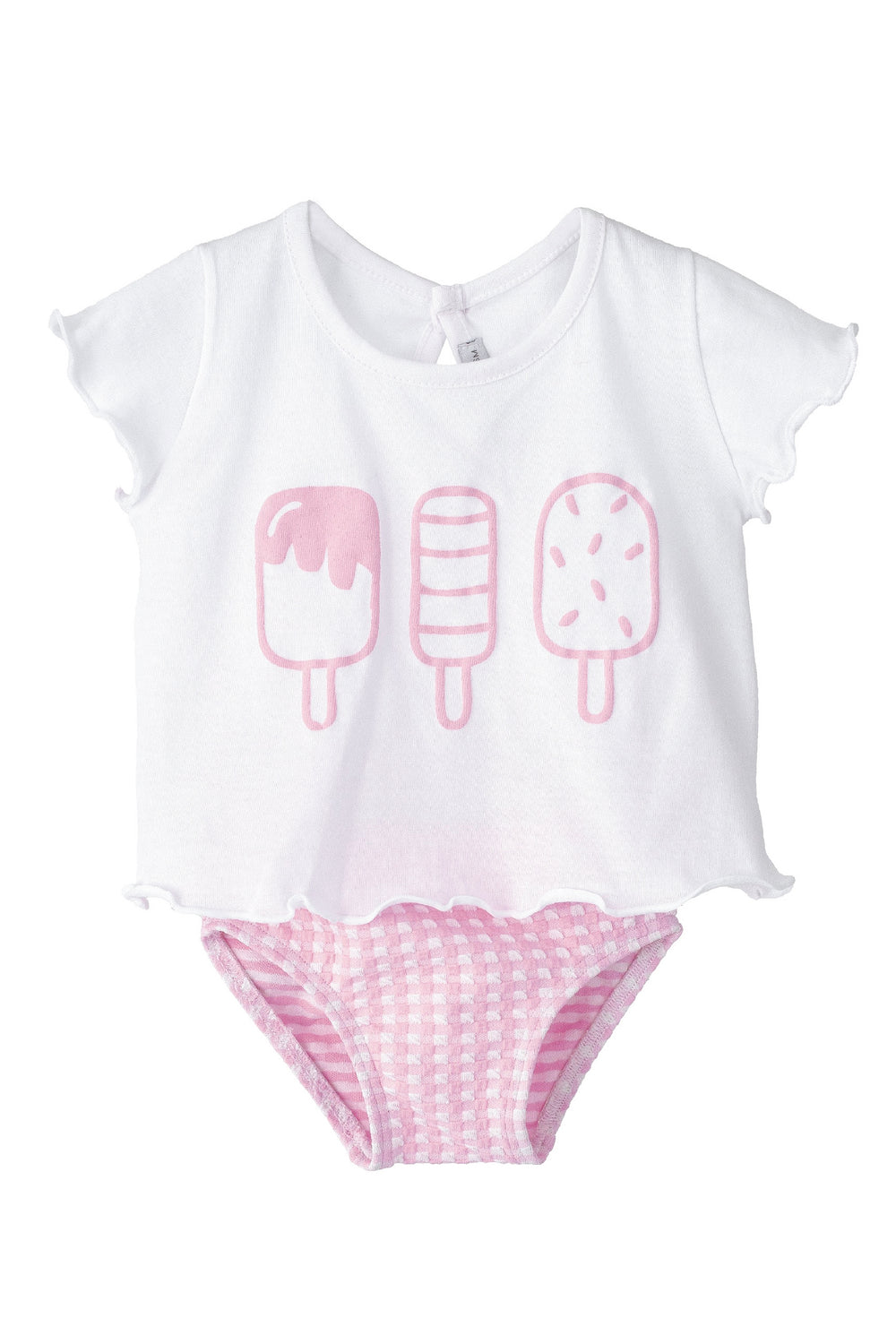 Calamaro "Azalea" Pink Ice Lolly T-Shirt & Bikini Bottoms | Millie and John