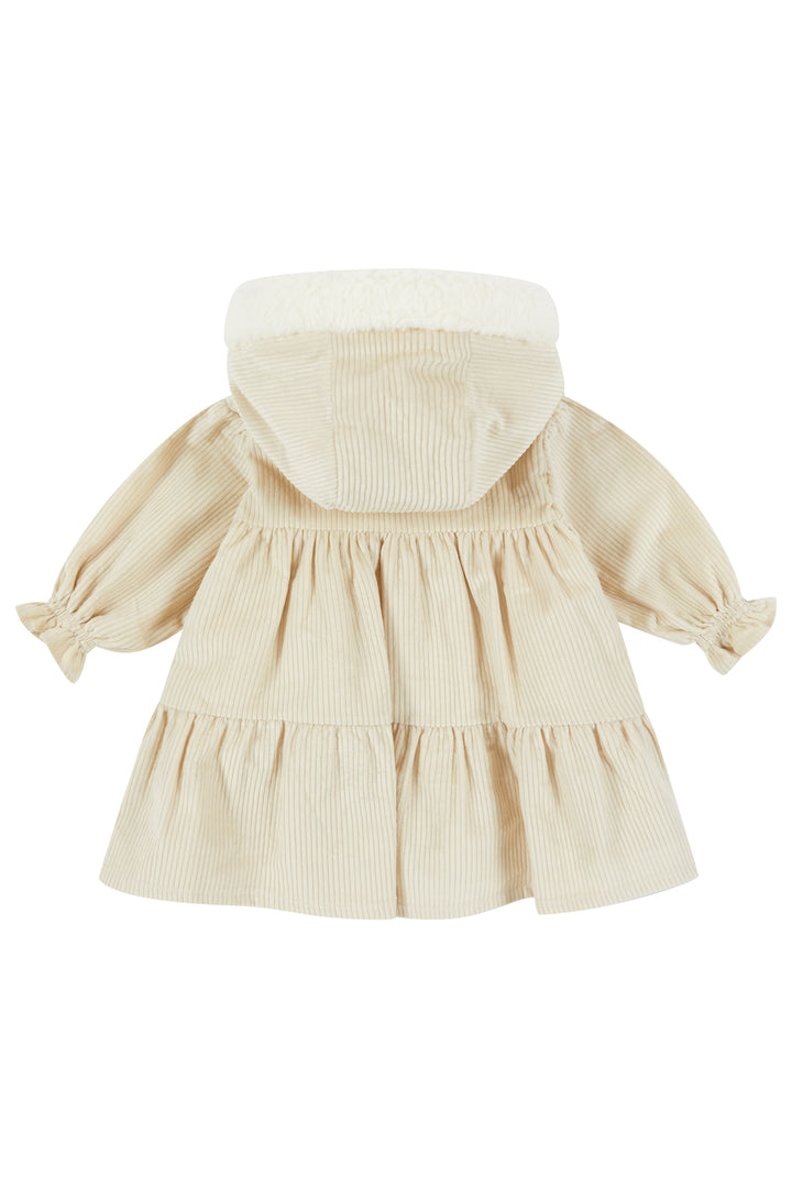 Deolinda "Isobella" Stone Needlecord Hooded Dress | Millie and John
