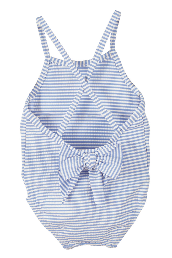 Calamaro PREORDER "Cali" Striped Swimming Costume | Millie and John