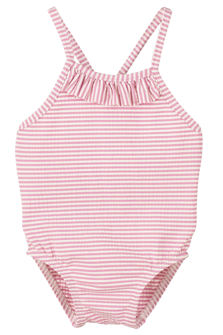 Calamaro PREORDER "Cali" Striped Swimming Costume | Millie and John