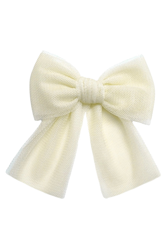 Rahigo PREORDER Large Tulle Hair Bow | Millie and John