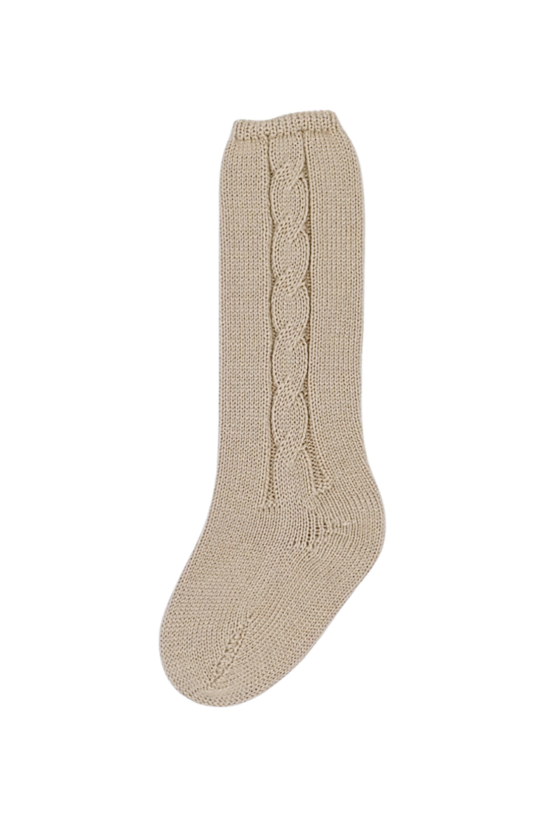 Rahigo Camel & Cream Knee High Socks | Millie and John