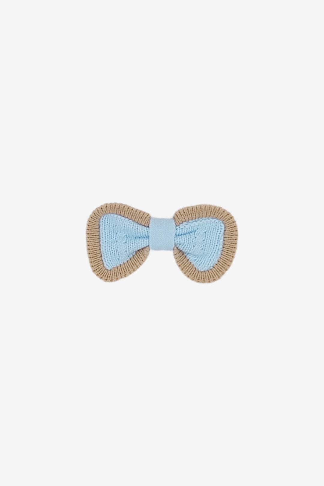 PREORDER Baby Blue & Camel Hair Bow