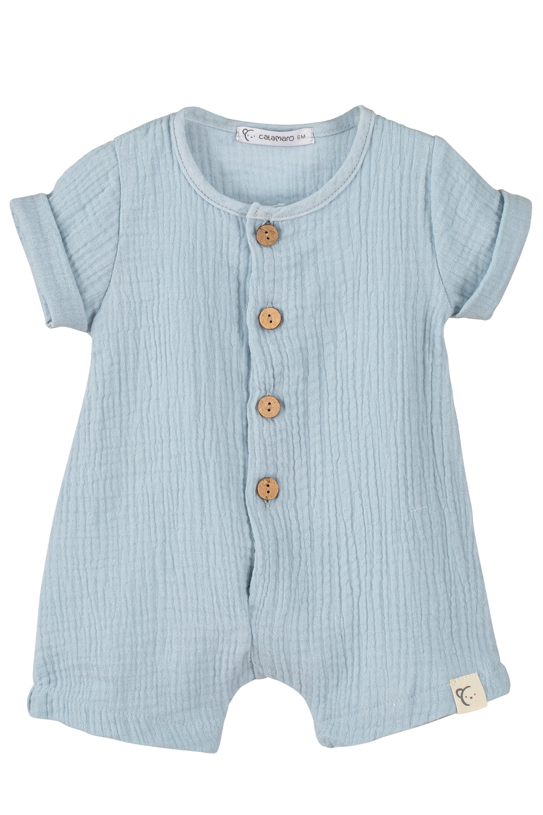 Calamaro PREORDER "Atlas" Cheesecloth Romper | Millie and John