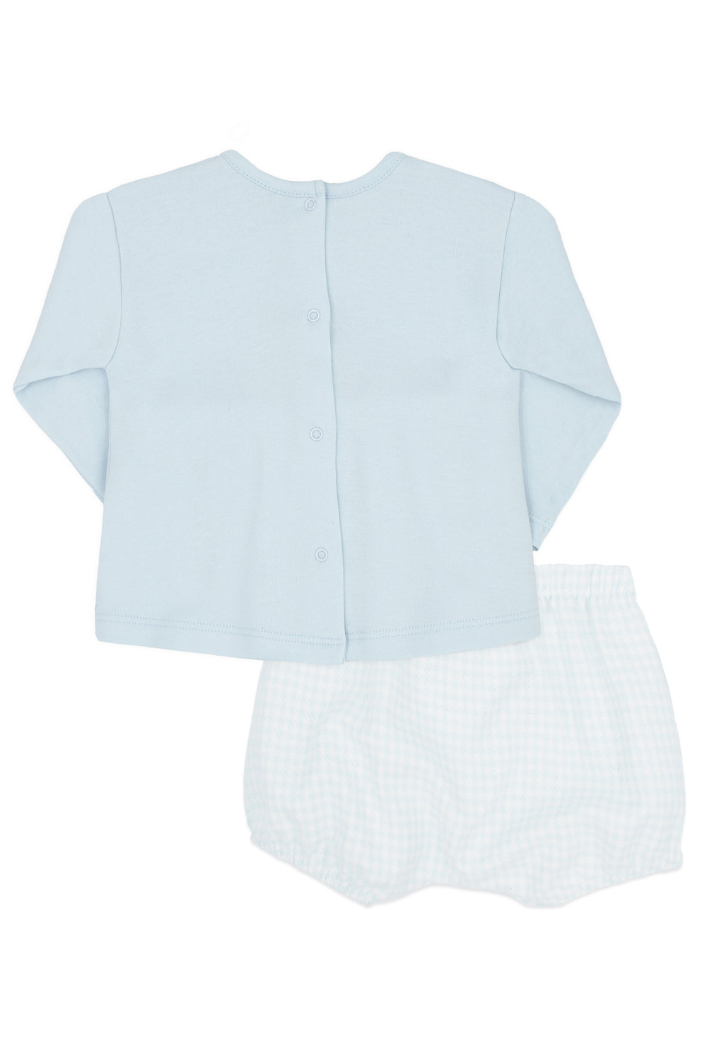 Rapife "Kaden" Blue Houndstooth Top & Jam Pants | Millie and John