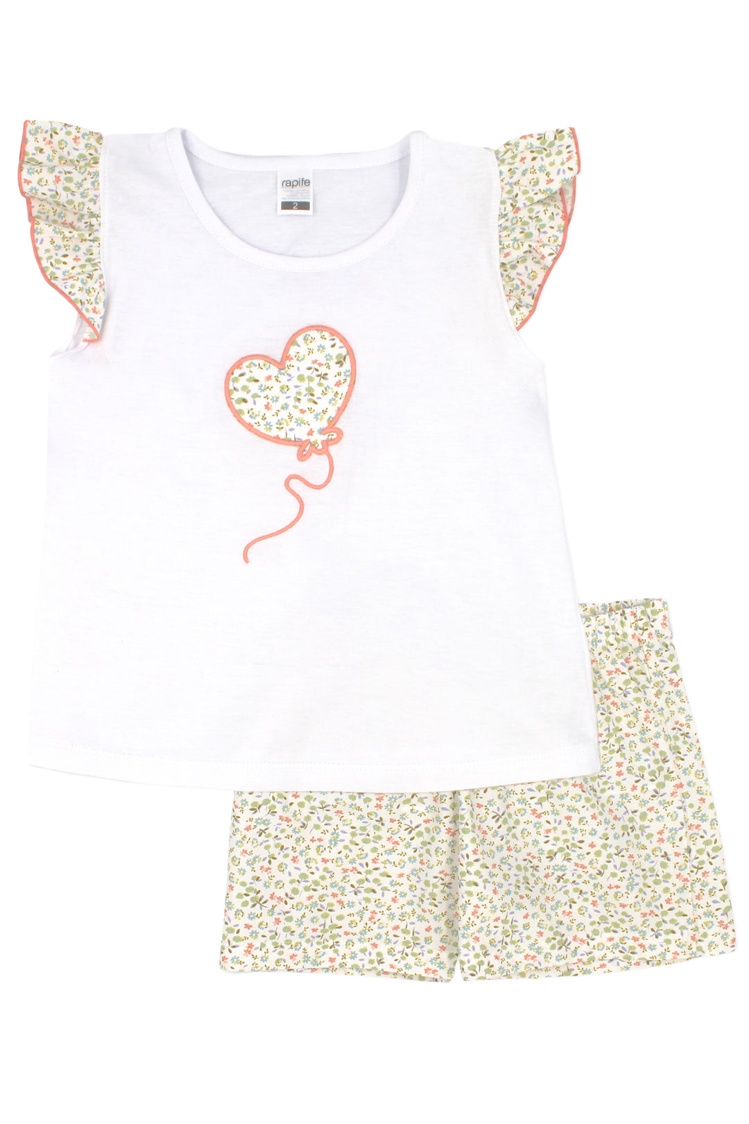 Rapife PREORDER "Estrella" Sage Green Floral Blouse & Shorts | Millie and John