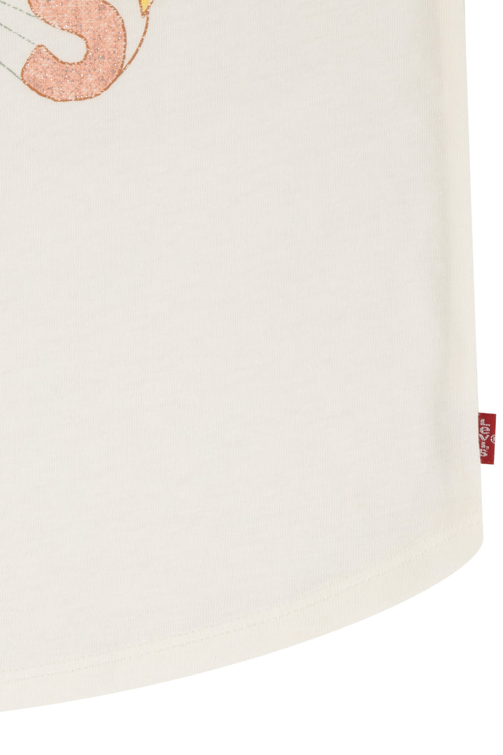 Levi's® Gardenia Love in Levi’s® Glitter Graphic T-Shirt | Millie and John
