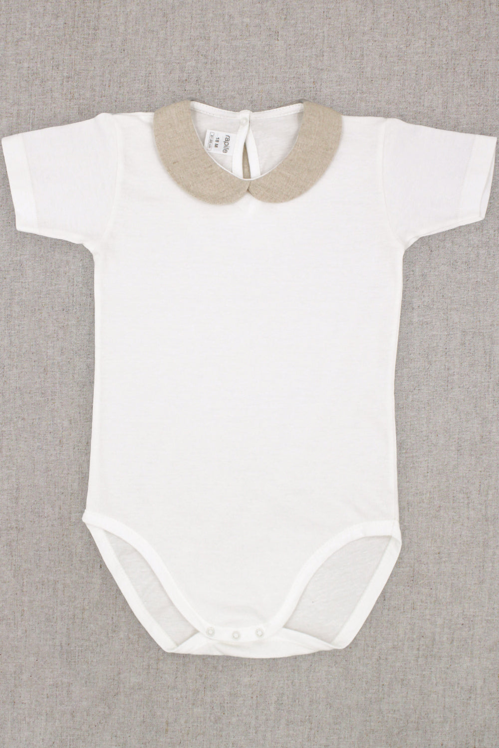 Rapife "Harrison" Beige Linen Bodysuit & Jam Pants | Millie and John