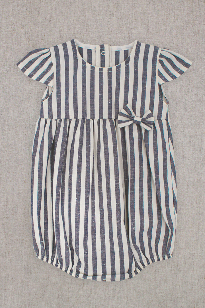 Rapife "Cora" Navy Striped Shortie | Millie and John