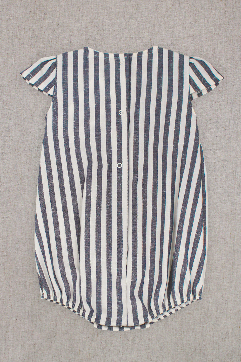 Rapife "Cora" Navy Striped Shortie | Millie and John