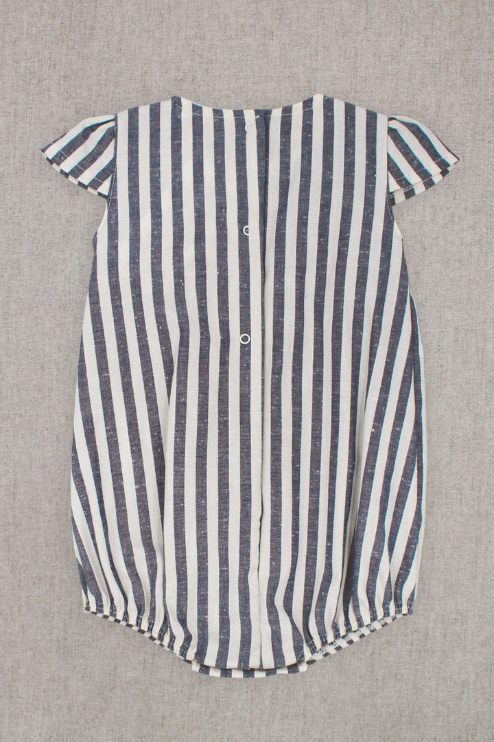 Rapife "Cora" Navy Striped Shortie | Millie and John