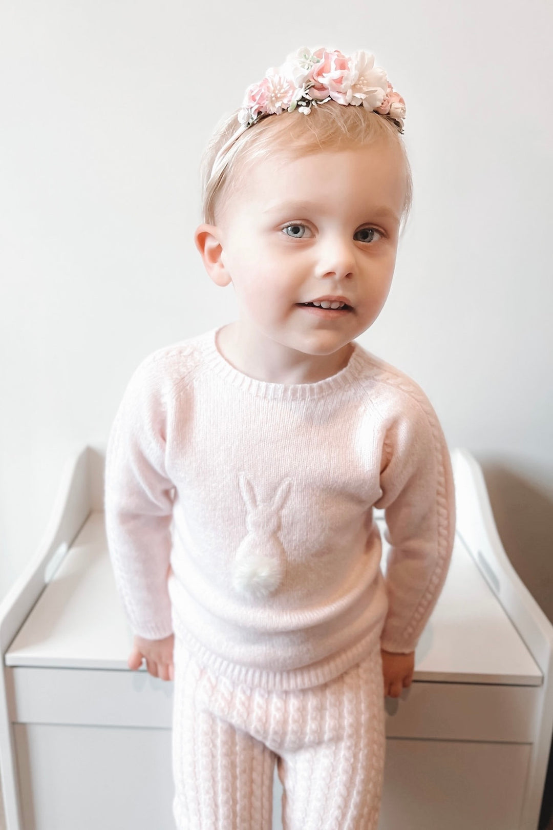 Wedoble "Cloud" Cashmere Bunny Top & Leggings | Millie and John