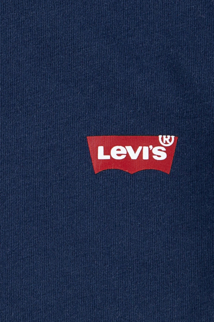 Levi's® Navy Signature T-Shirt & Grey Jogger Shorts | Millie and John