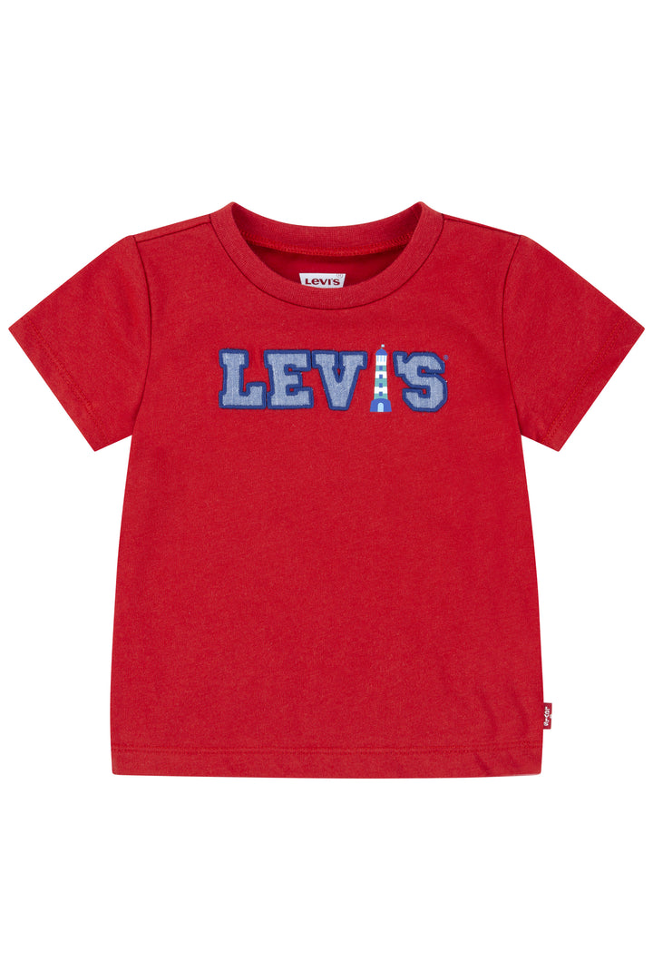 Levi's® Red & Blue Lighthouse Logo T-Shirt | Millie and John