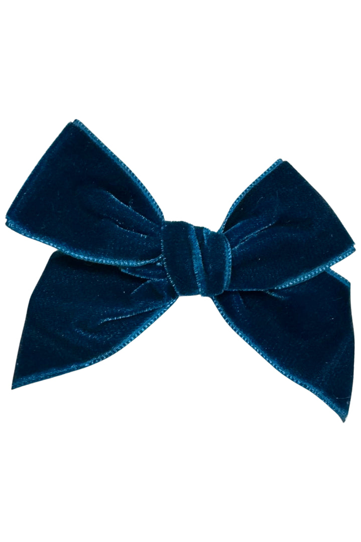 Calamaro Velvet Hair Bow | Millie and John