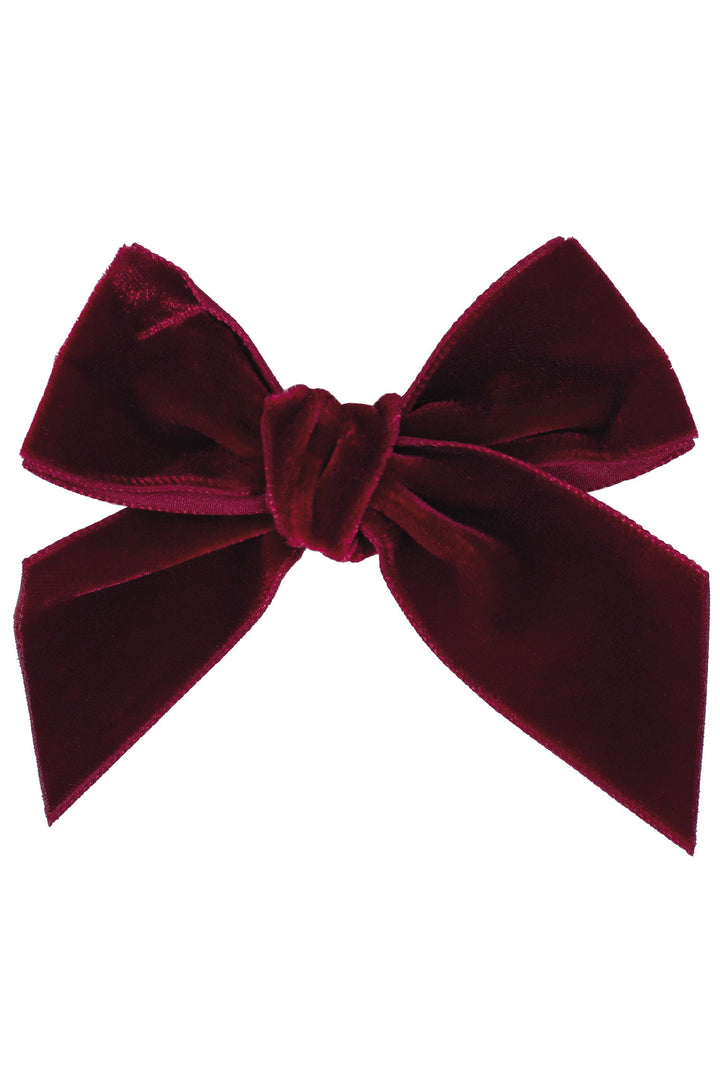 Calamaro Velvet Hair Bow | Millie and John