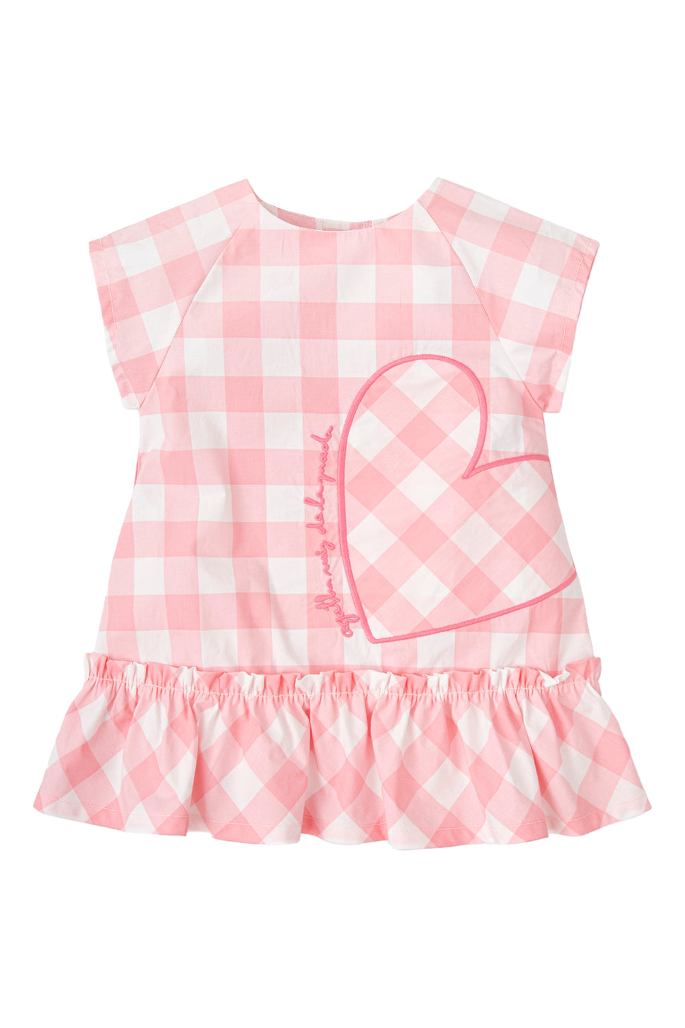 Agatha Ruíz de la Prada "Talulah" Pink Gingham Dress | Millie and John