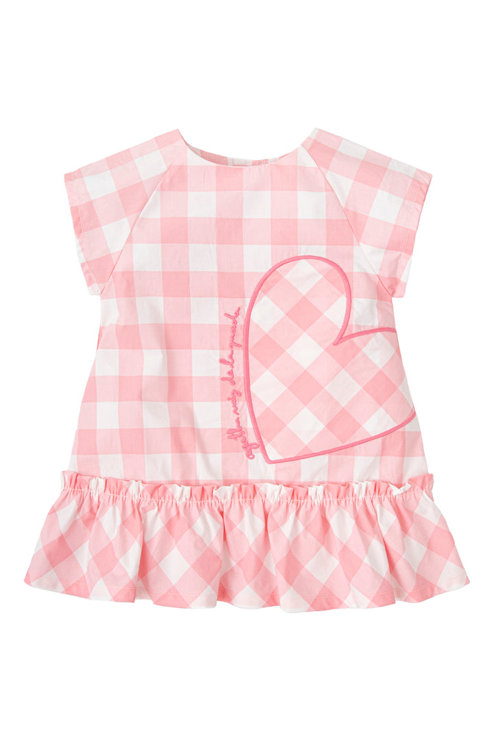 Agatha Ruíz de la Prada "Talulah" Pink Gingham Dress | Millie and John