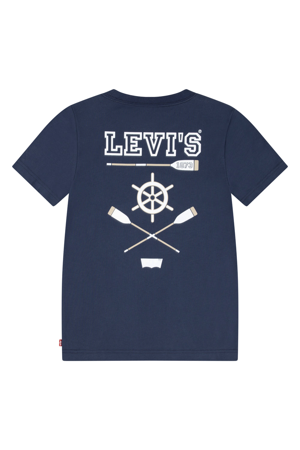 Levi's® Navy Nautical Back Print T-Shirt | Millie and John