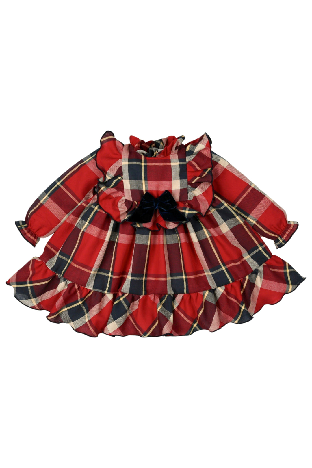 Mac Ilusión "Ella" Red Tartan Dress | Millie and John