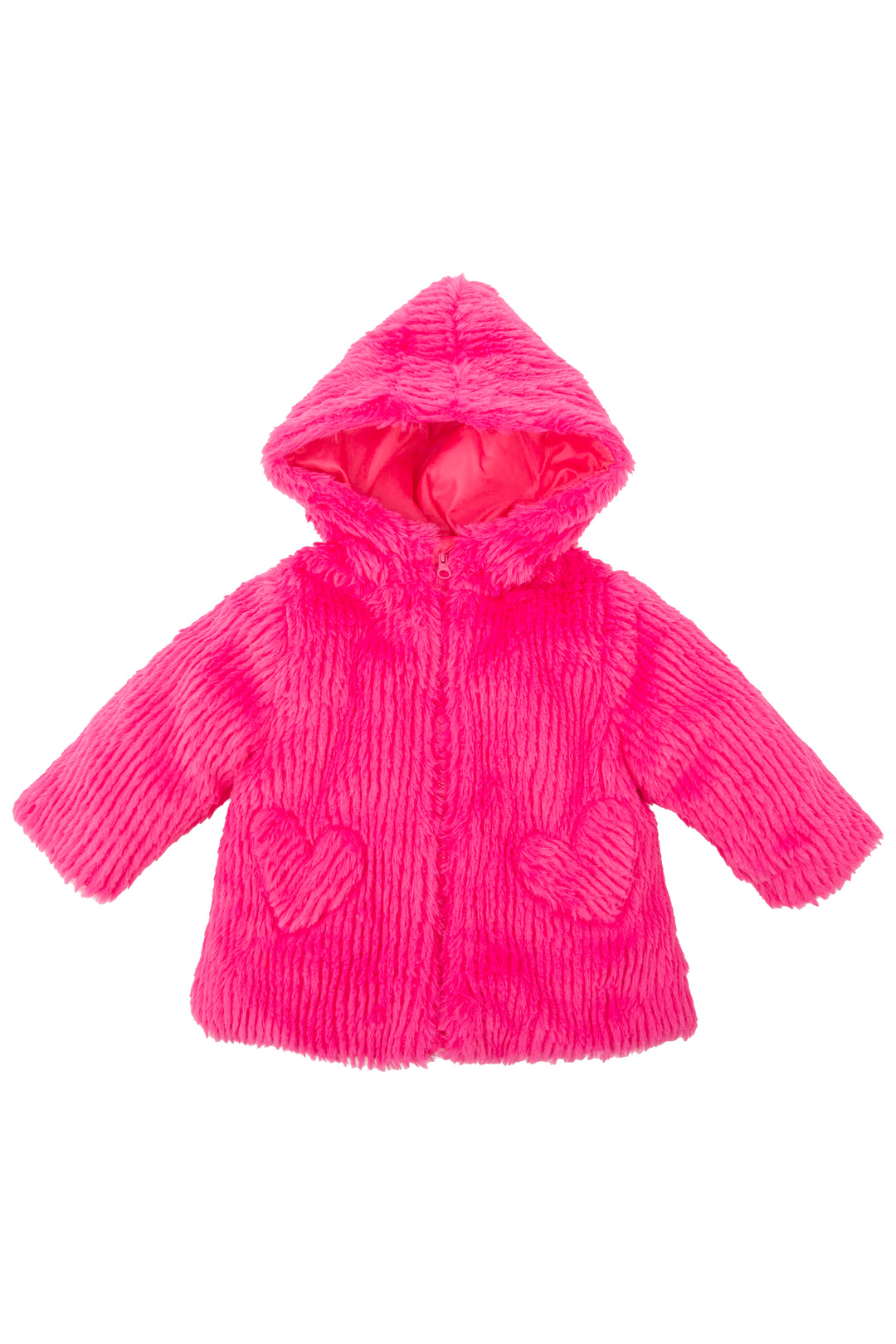 Agatha Ruíz de la Prada Fuchsia Pink Faux Fur Jacket | Millie and John