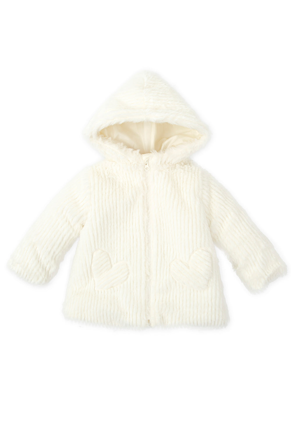 Agatha Ruíz de la Prada Ivory Faux Fur Jacket | Millie and John