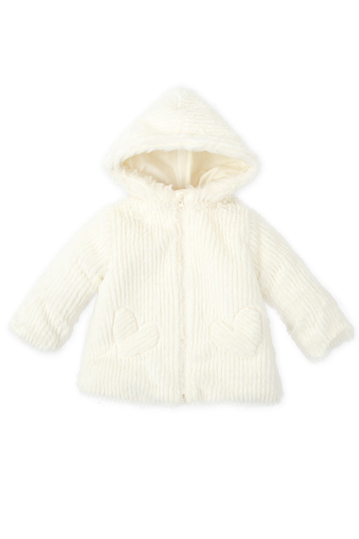 Agatha Ruíz de la Prada Ivory Faux Fur Jacket | Millie and John