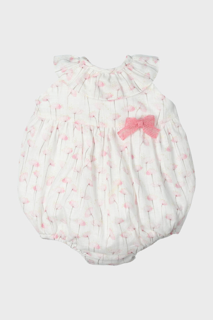 Mac Ilusión "Juliette" Pink Blossom Romper | Millie and John
