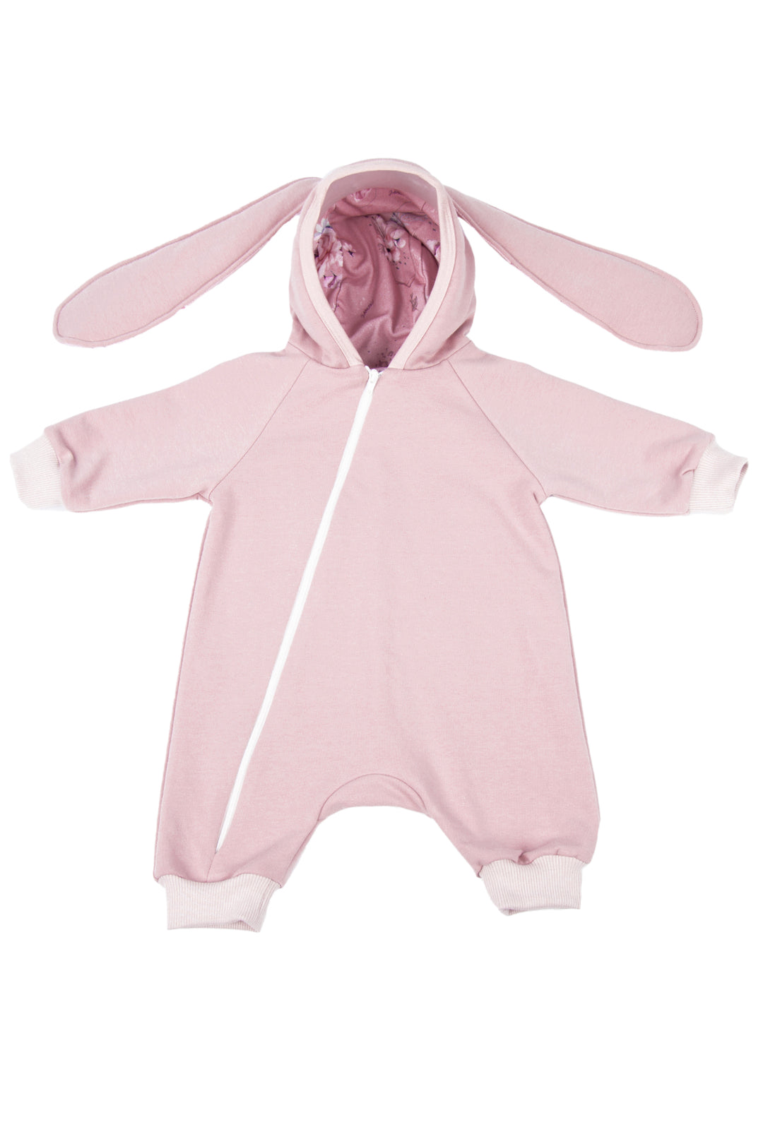 Jamiks "Andrea" Mauve Bunny Ear Romper | Millie and John
