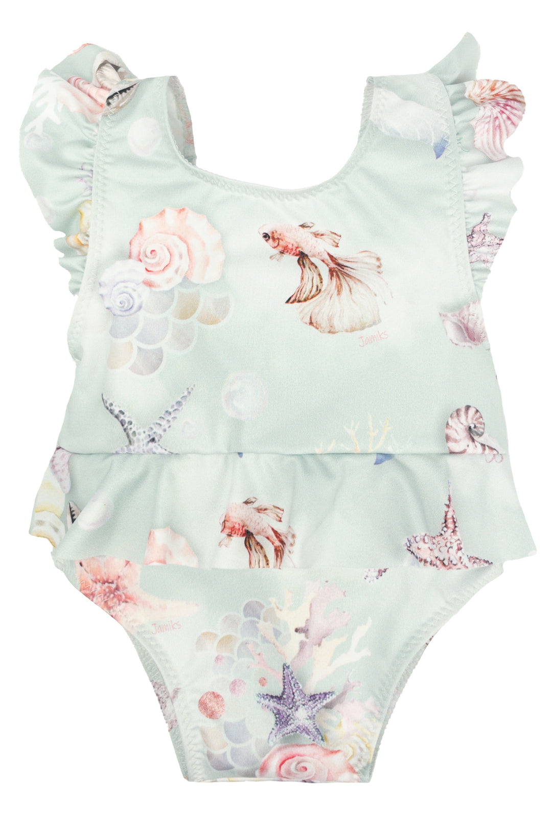 Jamiks "Arista" Mint Seashell Swimsuit | Millie and John