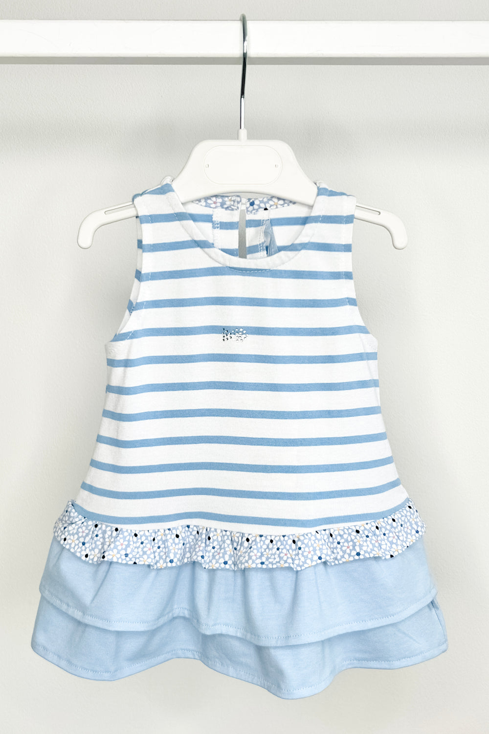 Week-end à la Mer "Anouk" Blue Striped Dress | Millie and John
