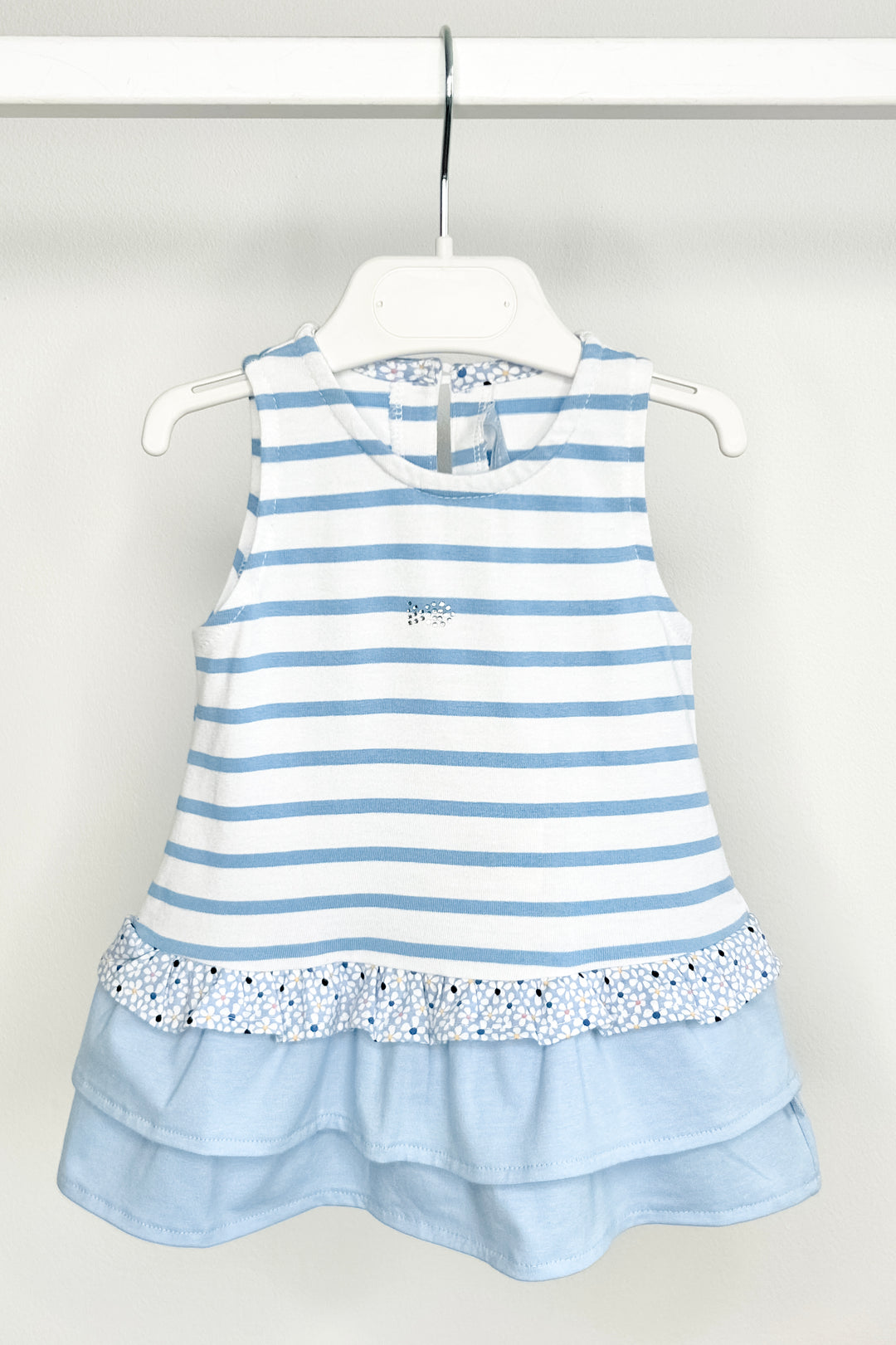 Week-end à la Mer "Anouk" Blue Striped Dress | Millie and John