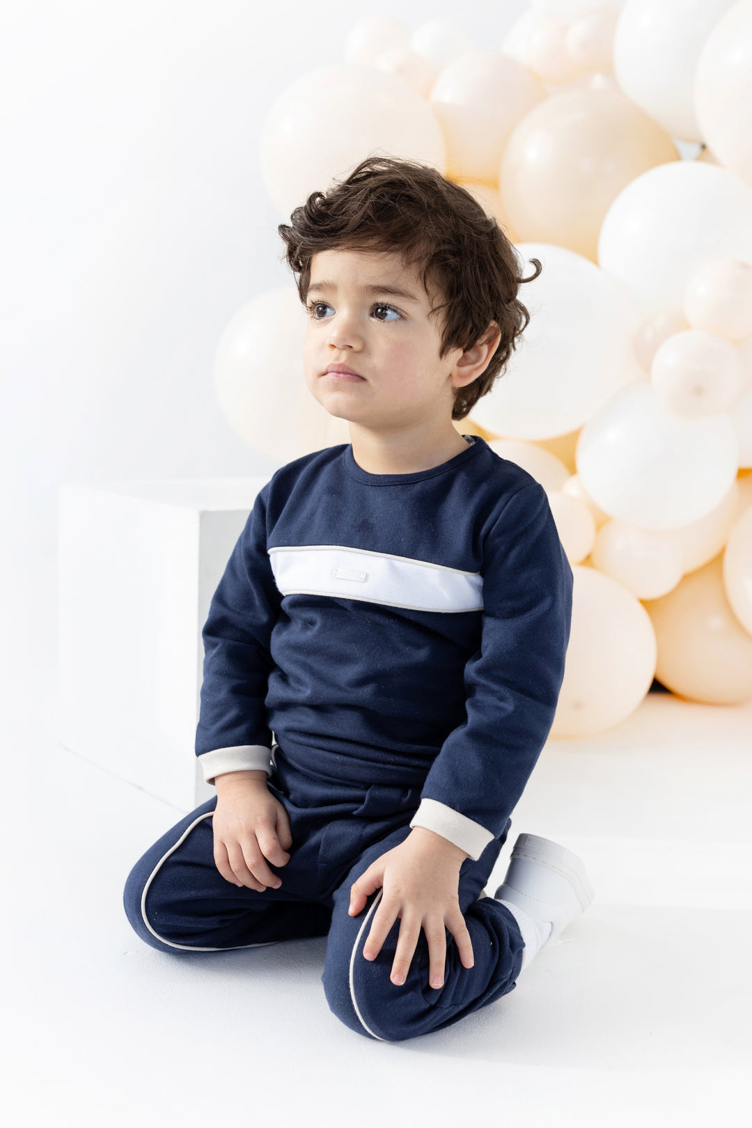 Blues Baby "Bobby" Navy Tracksuit | Millie and John